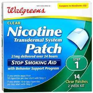   Nicotine Patches, Step 1, 14 ea Health 
