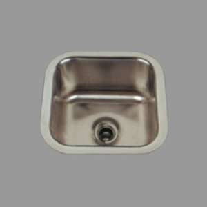  Stainless Steel 12 x 12 Bar Sink in Satin Finish