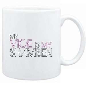    Mug White  my vice is my Shamisen  Instruments