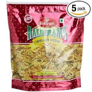 Haldiram Cornflakes Mixture, 14.12 Ounce Pouch (Pack of 5)  