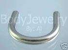 12g 2mm Septum Ring Retainer Surgical Steel 7/16