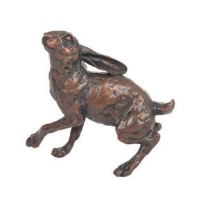   Limited Ed Hot Cast Bronze Sculpture Moon Gazing Hare