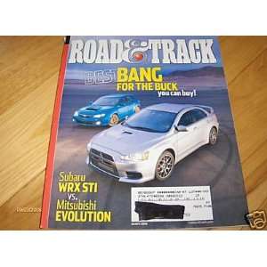  ROAD TEST 2008 Saturn Astra XR Road & Track Magazine 