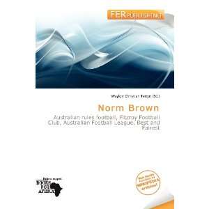  Norm Brown (9786200879981) Waylon Christian Terryn Books