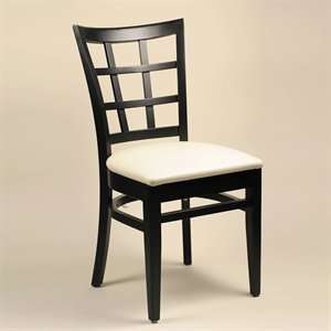 Alston Quality 210/Mahogany Lattice Back Side Dining Chair 