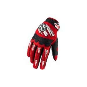  2011 Shift Racing Strike Gloves   Red   11 (X Large 