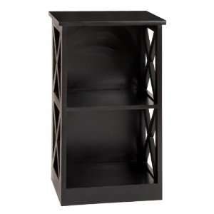   Black Sanded Terra Cota Wood Cabinet Shelf 25