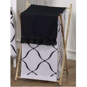 Baby/Kids Clothes Laundry Hamper for Black and White Princess Bedding