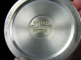 Up for your bidding consideration is this Royal Selangor pewter bud 