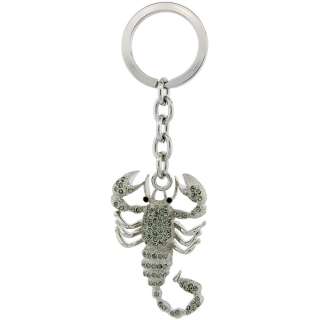 Scorpion Key Chain, Key Ring, Key Holder, Key Tag , Key Fob, w 