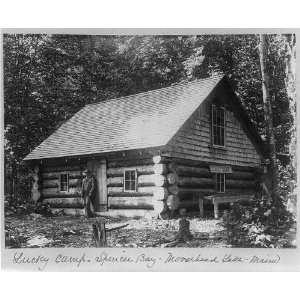  Lucky Camp,Spencer Bay,Moosehead Lake,Maine,ME,log cabin 