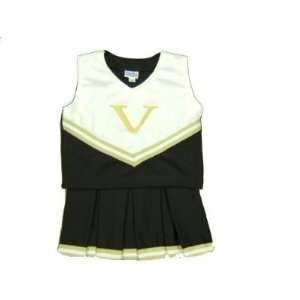 Vanderbilt Commodores Child Cheerdreamer Cheerleader Outfit/Uniform 