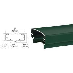  CRL Forest Green 400 Series Top Rail by CR Laurence