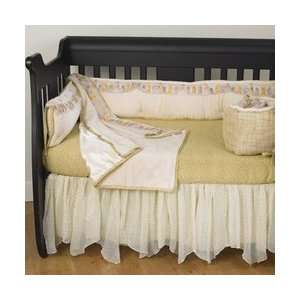  Silk Safari 4 Piece Baby Crib Bedding Set Baby