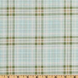   Shirting Plaid Ocean Fabric By The Yard Arts, Crafts & Sewing