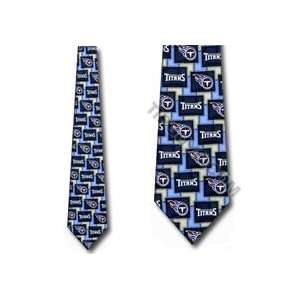    Tennessee Titans necktie NFL 100% silk ties