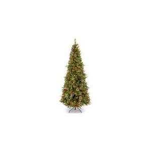  7 1/2 Feel Real Colonial Slim Hinged Christmas Tree with 