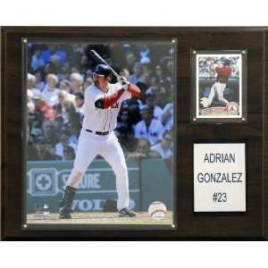  MLB Adrian Gonzalez Boston Red Sox Player Plaque Sports 
