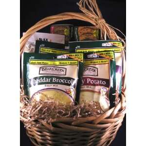  Soup and Cornbread Gift Basket 