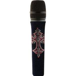  Sennheiser Mic Skin   Blue Velvet / pinkX Musical 