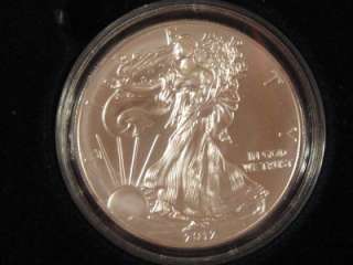 2012 ~ 1 oz. .9995 Silver American Eagle w/Airtite US Mint Box 