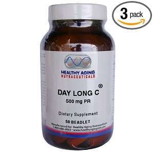 Healthy Aging Nutraceuticals Day Long C 500 Mg Pr 50 Beadlet (Pack of 