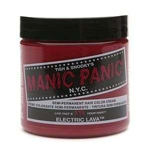  Manic Panic Semi Permanent Hair Color Cream, Electric Lava 