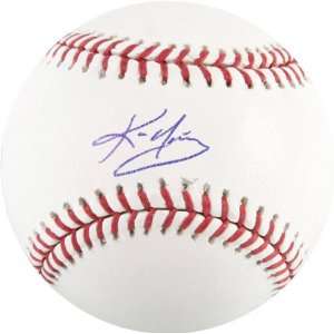 Kevin Youkilis Autographed Baseball