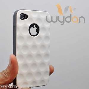   Golf Ball Design Glossy iPhone 4 4S Case w/ Screen Protector  
