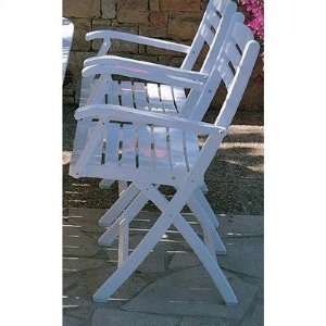  White Selandia Arm Chair Furniture & Decor