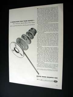 3M Scotch Brand Heavy Duty Magnetic Tape 1960 print Ad  