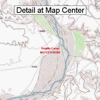   Map   Trujillo Camp, Texas (Folded/Waterproof)