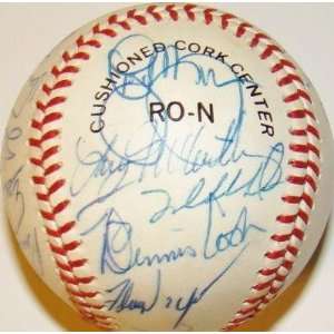 1989 Phillies Team 25 SIGNED ONL Official Baseball   Autographed 