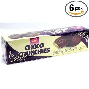 Choco Crunchies Chocolate Covered Biscuits 200g (Pack of 6)
