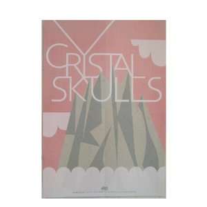 Crystal Skulls Poster Mountain In Clouds