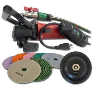  SECCO WVPOLSET 4 Inch Variable Speed Wet Polisher Kit 