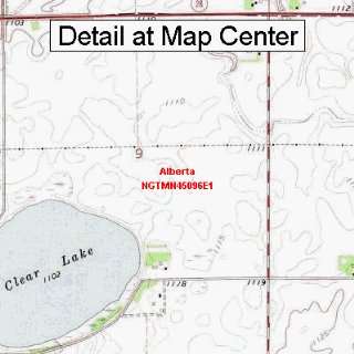   Map   Alberta, Minnesota (Folded/Waterproof)