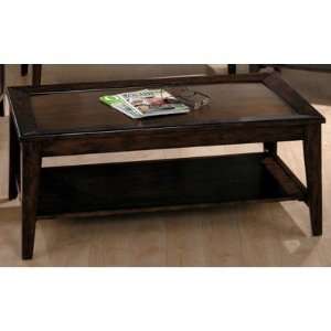  Jofran 428 1 Seattle Cocktail Table in Chestnut Brown 