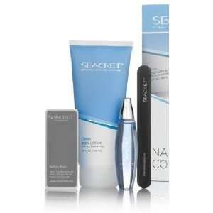 Seacret Nail Care Collection Kit Includes Body Lotion(Pomegtanate 