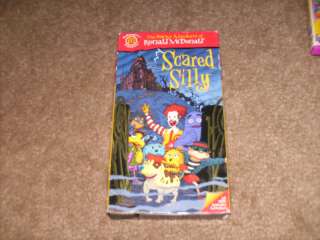 Ronald McDonald Scared Silly VHS  