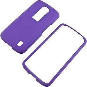  Purple Rubberized Protector Case for LG Nitro HD (LG P930 