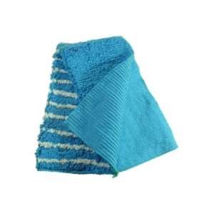 Thick and Soft Chenille Dish Cloths in Medium Blue  