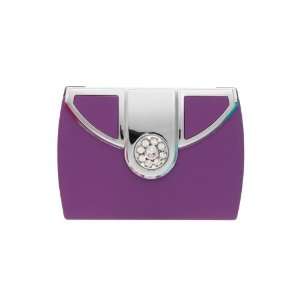  Danielle Soft Touch Square Compact with Swarovski Crystals 