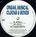 ORGAN, MUSICAL CLOCKS & BOXES   STILL   STAFFORD NORTH