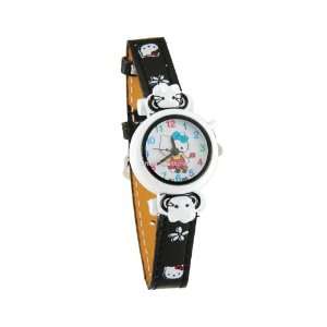  Cute Hello Kitty Girls Watch Slim PU Leather Watchband 
