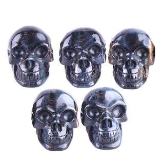 Unique nice gemstone carved skull.We will deliver 1pcs similiar style 