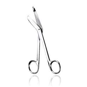   scissors  5 3/4 in. stainless steel  12 per bag