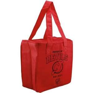  NHL New Jersey Devils Red Reusable Insulated Tote Bag 