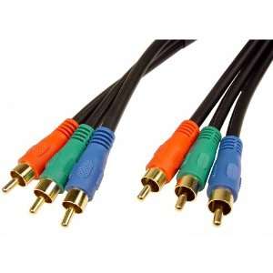   Unlimited AUD 1370 12 12 Feet RCA Component Video Cable Electronics