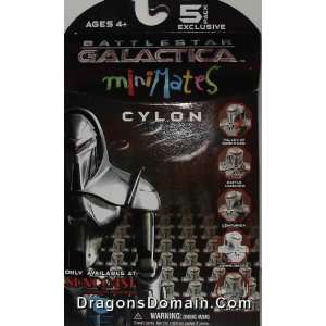   Galactica Mini Mates Cylons 5 Pack Exclusive Figures Toys & Games